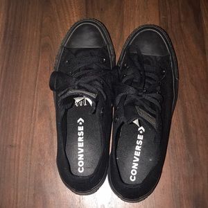 Blacked out Chucks. Converse